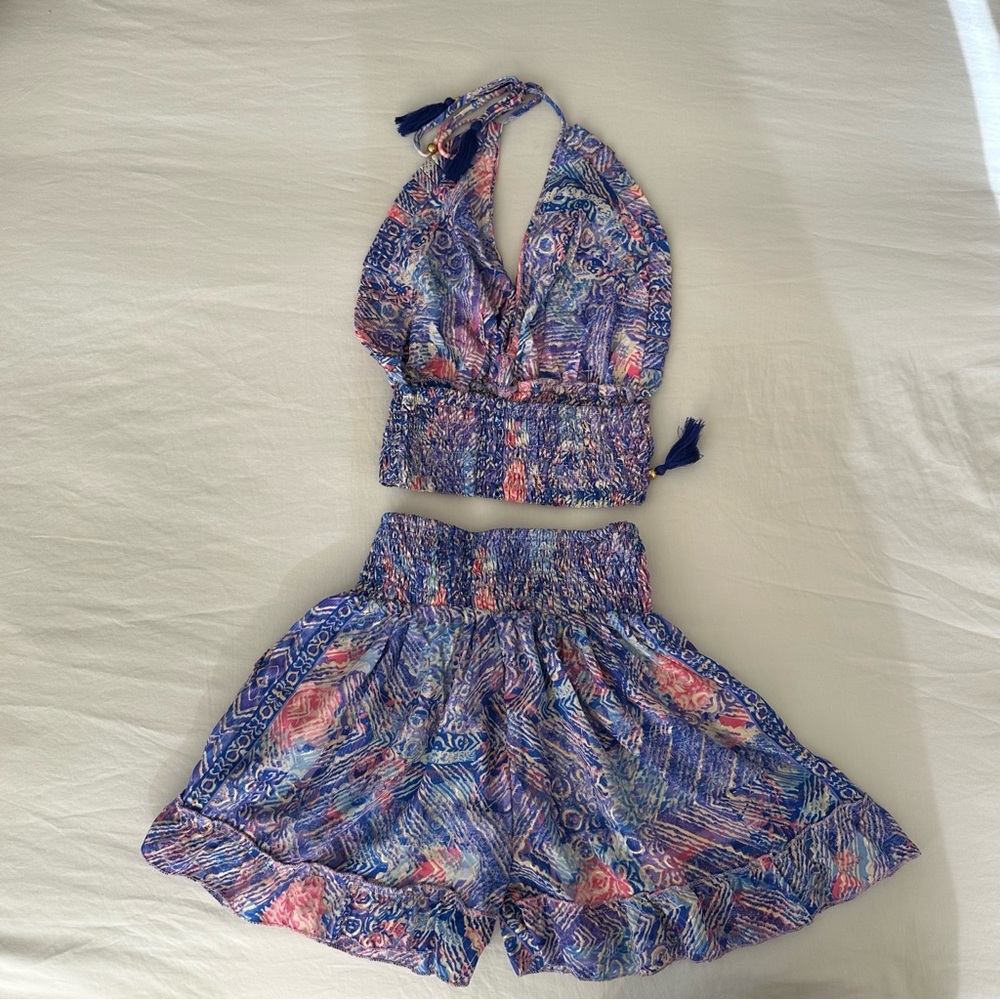 Shorts and Crop Tank Top NWT